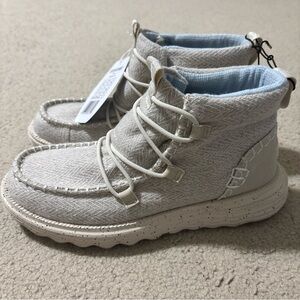 Hey Dude Women’s Size 8 Reyes Heathered Boots Chukka Shoes Sneakers 42006-105